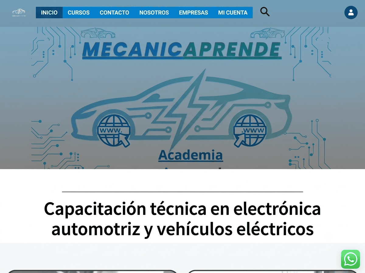 Academia Mecánica Aprende - caso de éxito